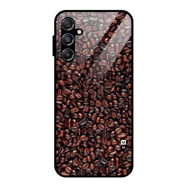 Cocoa Beans Glass Back Case for Galaxy M34 5G
