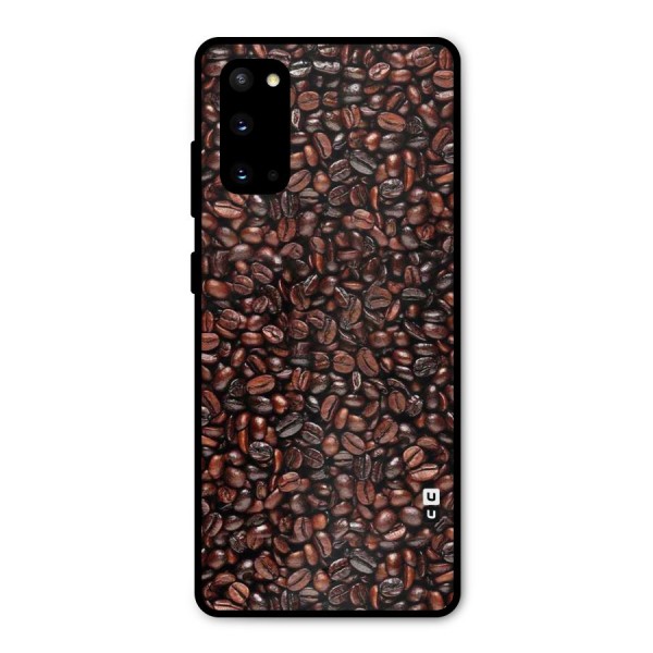Cocoa Beans Metal Back Case for Galaxy S20