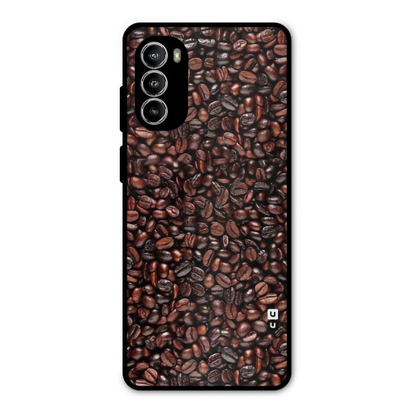 Cocoa Beans Metal Back Case for Moto G52