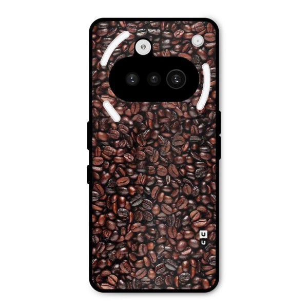 Cocoa Beans Metal Back Case for Nothing Phone 3a