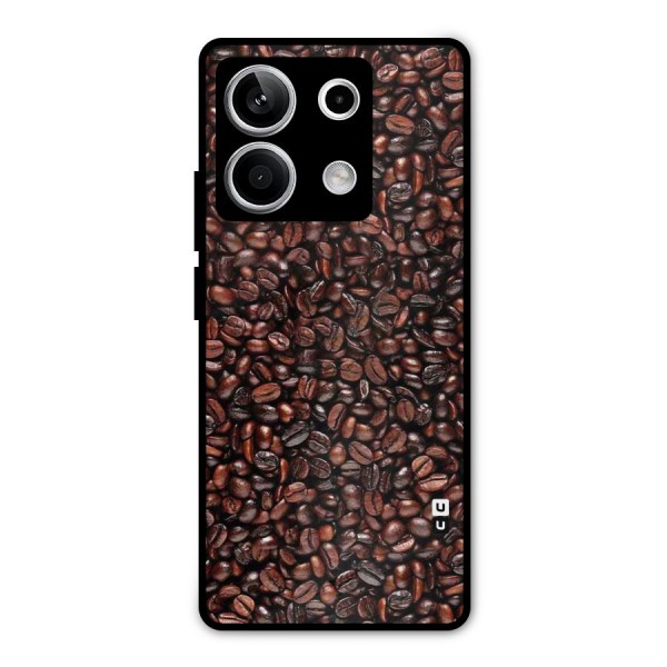 Cocoa Beans Metal Back Case for Redmi Note 13 5G