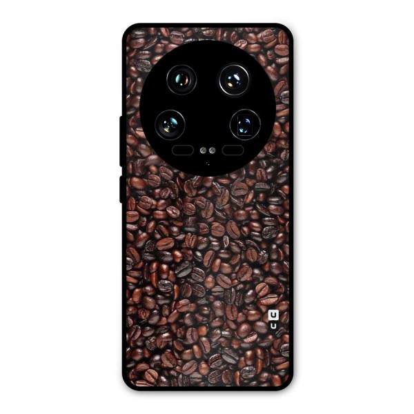 Cocoa Beans Metal Back Case for Xiaomi 14 Ultra
