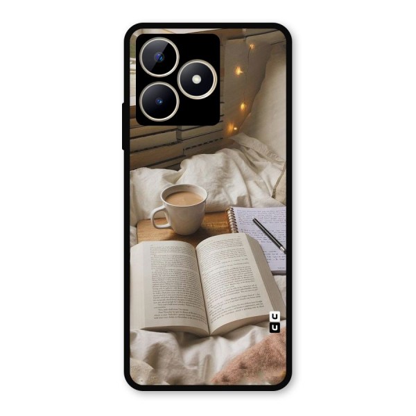 Coffee And Books Metal Back Case for Realme C53