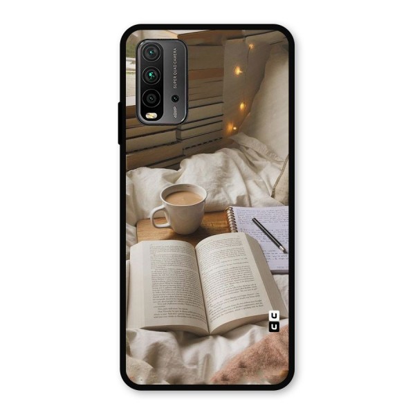 Coffee And Books Metal Back Case for Redmi 9 Power
