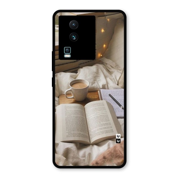 Coffee And Books Metal Back Case for iQOO Neo 7