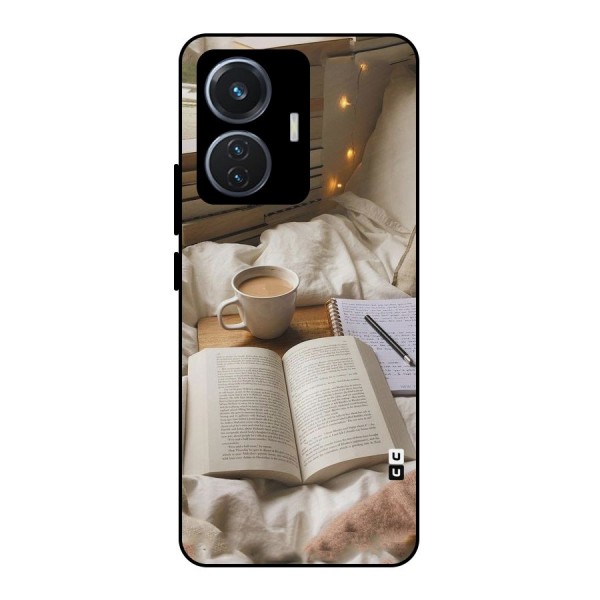 Coffee And Books Metal Back Case for iQOO Z6 44W
