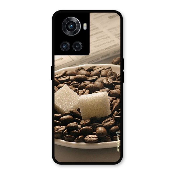 Coffee And Sugar Cubes Metal Back Case for OnePlus 10R
