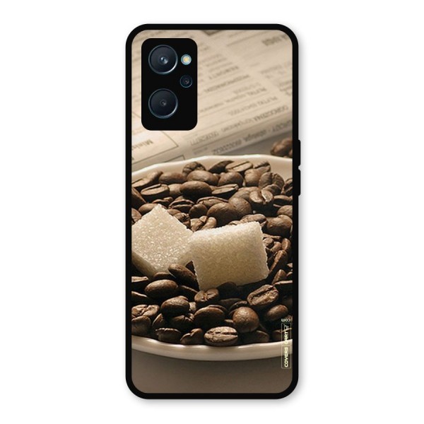 Coffee And Sugar Cubes Metal Back Case for Realme 9i
