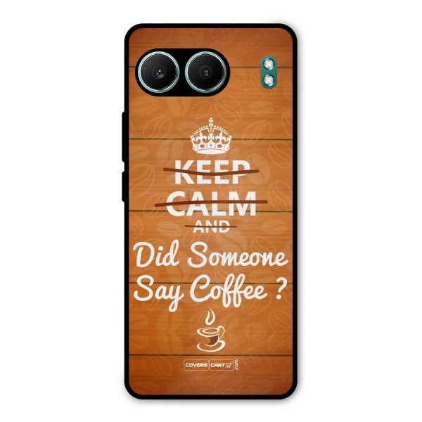 Coffee Ardour Metal Back Case for OnePlus Nord 4