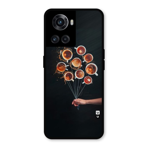 Coffee Balloon Metal Back Case for OnePlus 10R