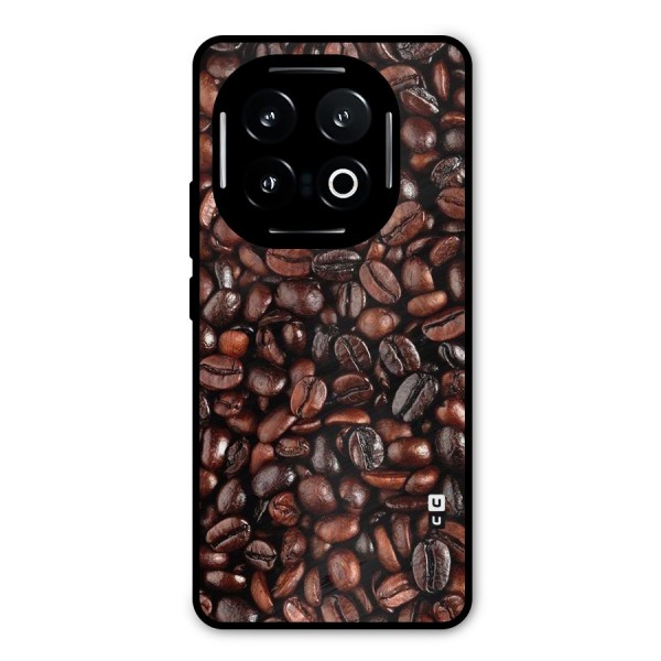 Coffee Beans Texture Metal Back Case for iQOO 13