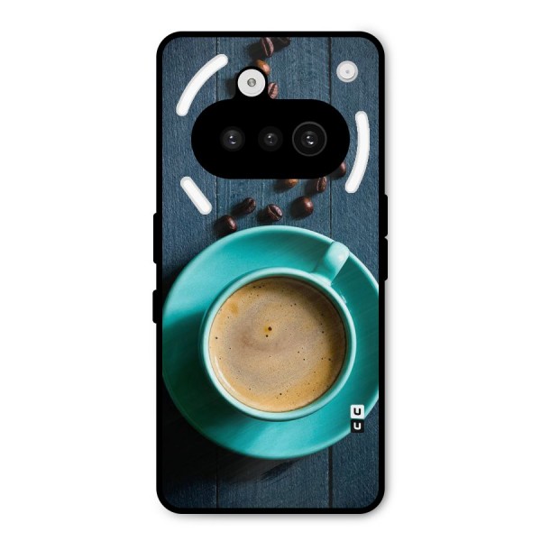 Coffee Beans and Cup Metal Back Case for Nothing Phone 3a