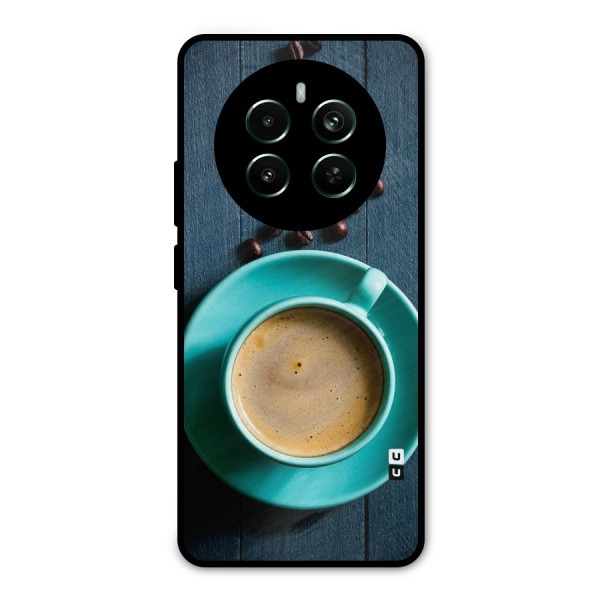 Coffee Beans and Cup Metal Back Case for Realme 12 Pro Plus