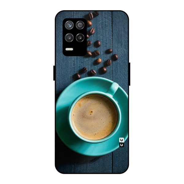 Coffee Beans and Cup Metal Back Case for Realme 9 5G
