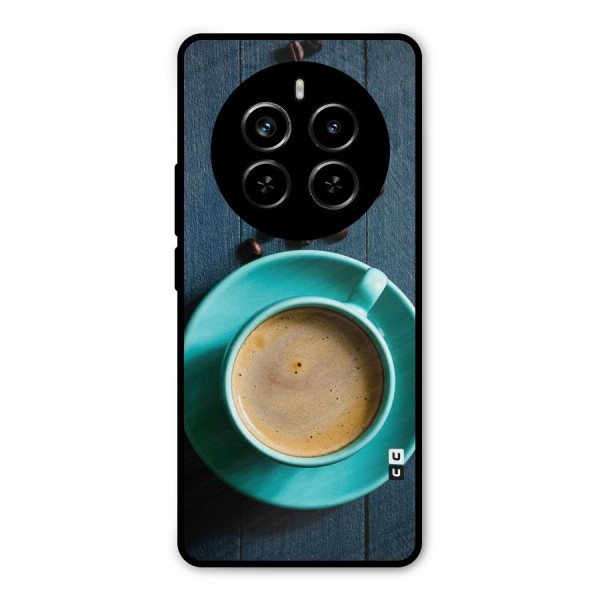 Coffee Beans and Cup Metal Back Case for Realme P1 Pro