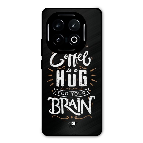 Coffee Brain Metal Back Case for iQOO 13