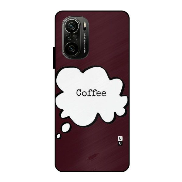 Coffee Bubble Metal Back Case for Mi 11X Pro