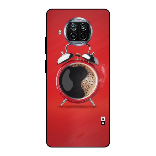 Coffee Clock Metal Back Case for Mi 10i