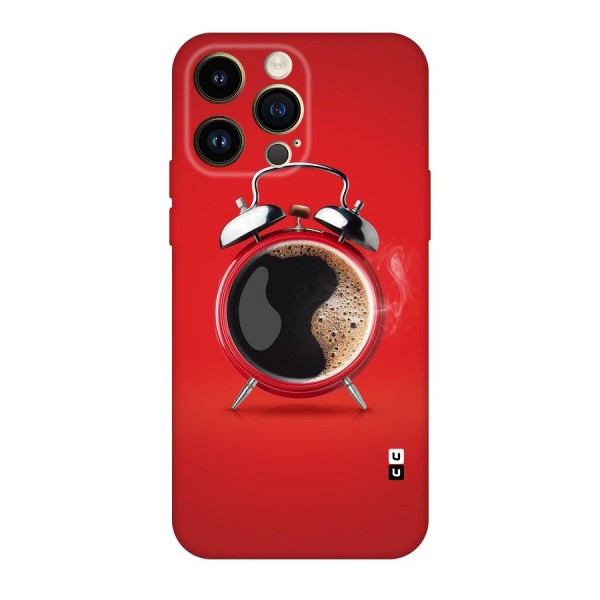 Coffee Clock Original Polycarbonate Back Case for iPhone 14 Pro Max