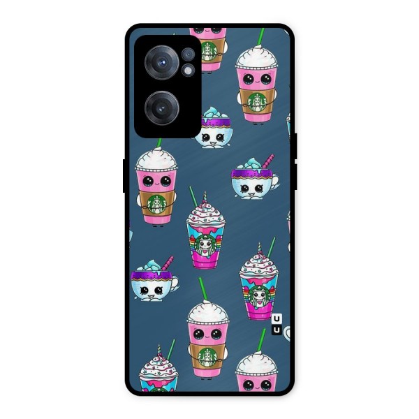 Coffee Mugs Metal Back Case for OnePlus Nord CE 2 5G