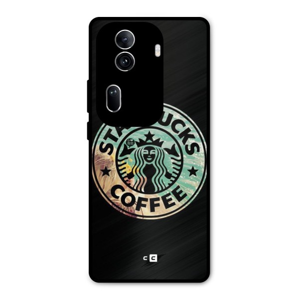 Coffee StarBucks Metal Back Case for Oppo Reno11 Pro 5G