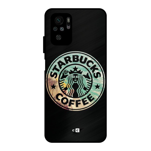 Coffee StarBucks Metal Back Case for Redmi Note 10S