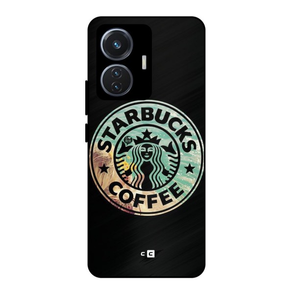 Coffee StarBucks Metal Back Case for iQOO Z6 44W
