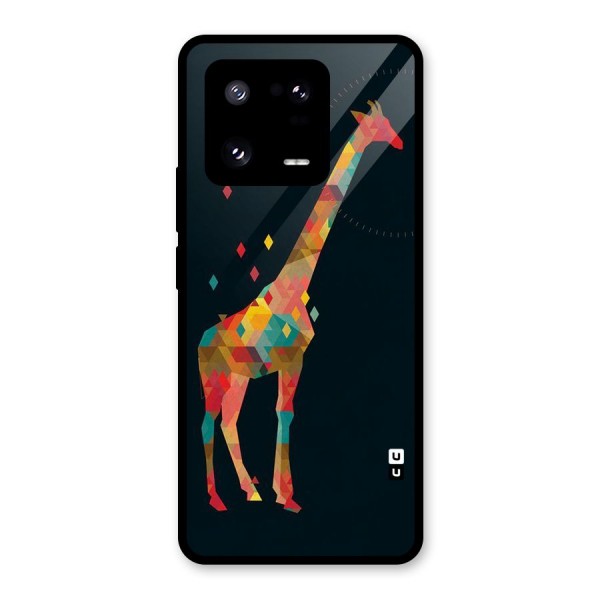 Colored Giraffe Glass Back Case for Xiaomi 13 Pro