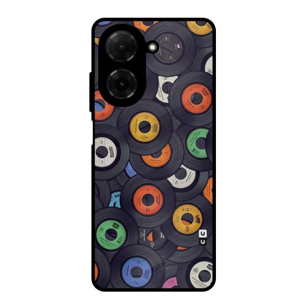 Colorful Disks Metal Back Case for Poco C71