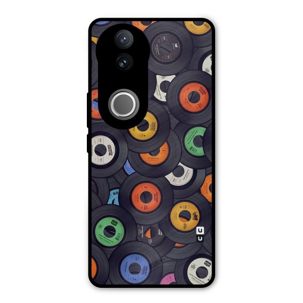Colorful Disks Metal Back Case for Vivo V50e
