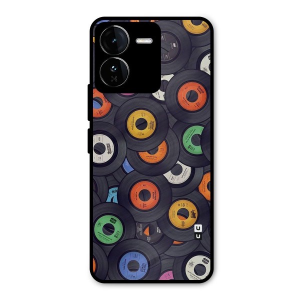 Colorful Disks Metal Back Case for iQOO Z9