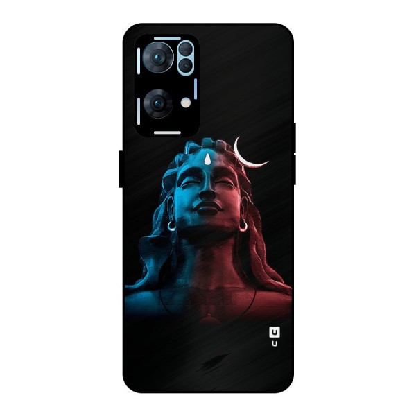 Colorful Shiva Metal Back Case for Oppo Reno7 Pro 5G