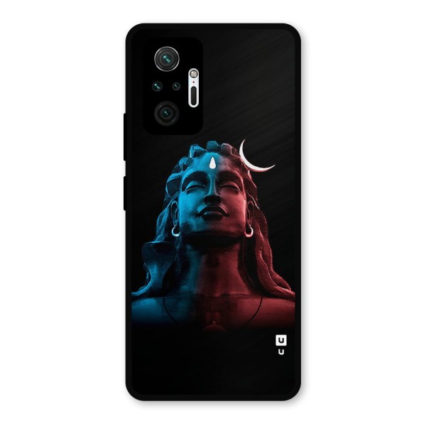 Colorful Shiva Metal Back Case for Redmi Note 10 Pro