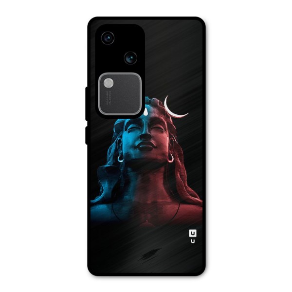 Colorful Shiva Metal Back Case for Vivo V30