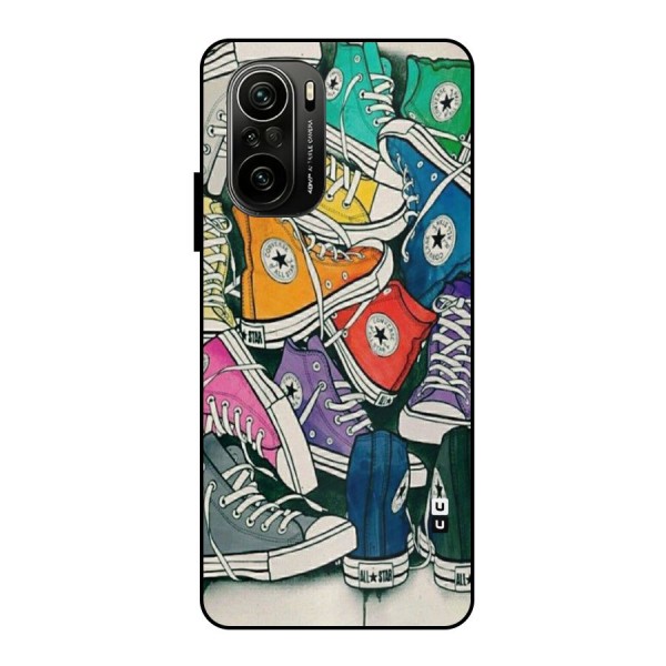 Colorful Shoes Metal Back Case for Mi 11X Pro