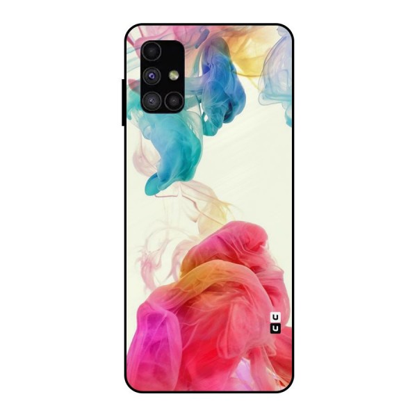 Colorful Splash Metal Back Case for Galaxy M51