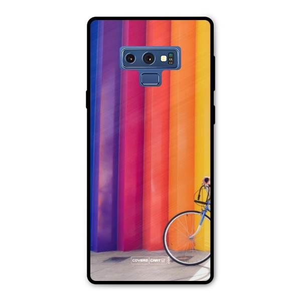 Colorful Walls Metal Back Case for Galaxy Note 9