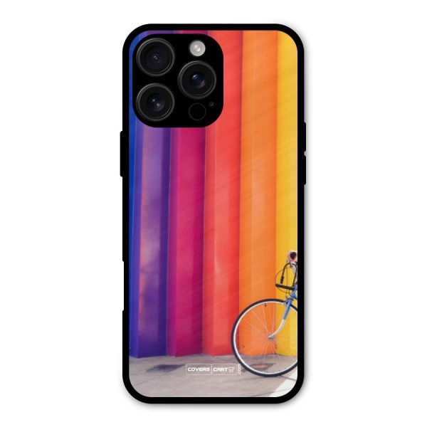 Colorful Walls Metal Back Case for iPhone 16 Pro Max