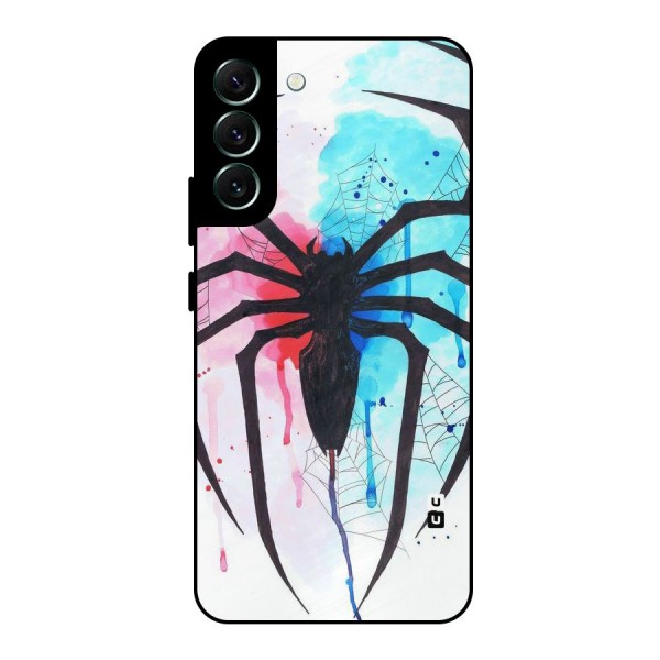 Colorful Web Metal Back Case for Galaxy S22 Plus 5G
