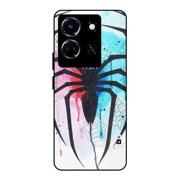 Colorful Web Metal Back Case for Infinix Note 30 5G