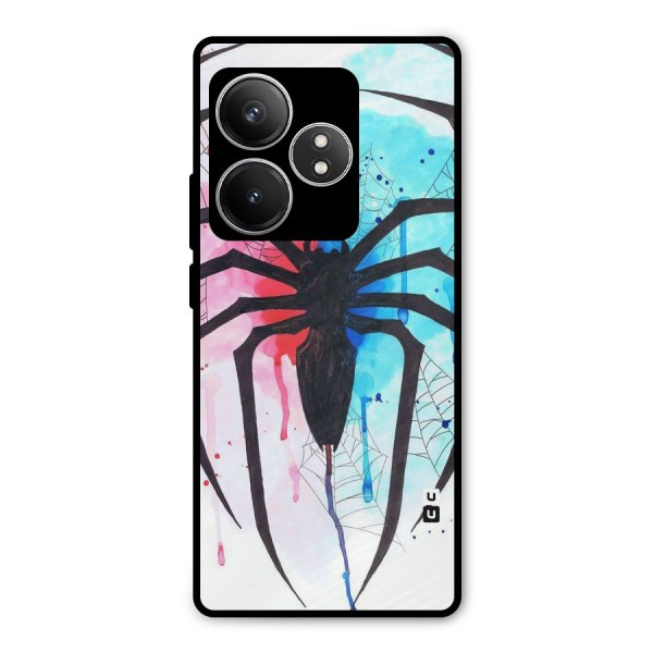 Colorful Web Metal Back Case for Realme GT 6T