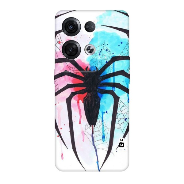 Colorful Web Original Polycarbonate Back Case for Oppo Reno8 Pro 5G