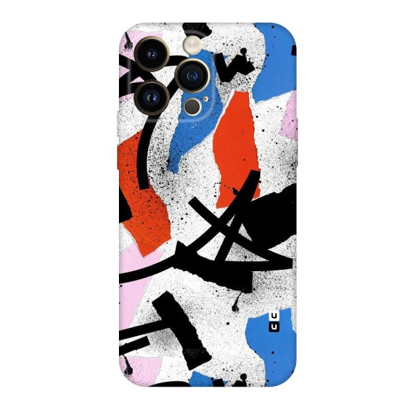 Coloured Abstract Art Original Polycarbonate Back Case for iPhone 14 Pro Max