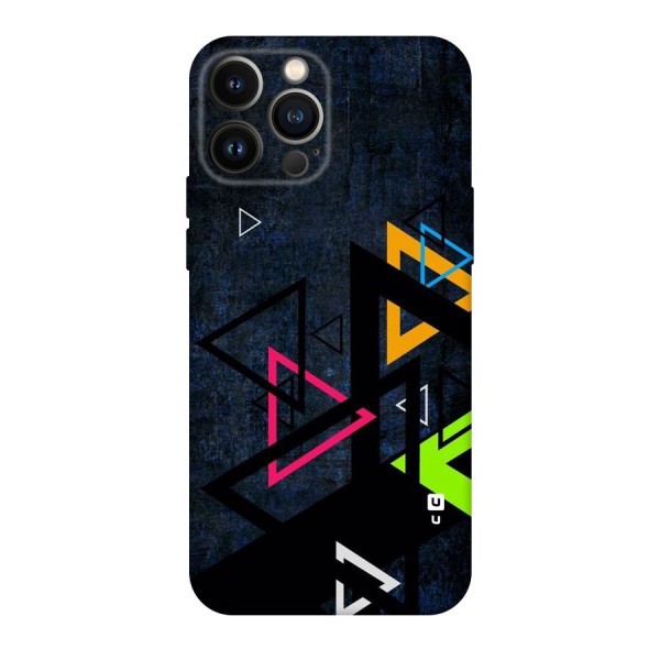 Coloured Triangles Original Polycarbonate Back Case for iPhone 13 Pro Max
