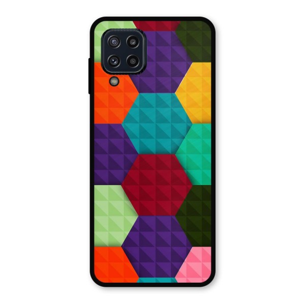 Colourful Abstract Metal Back Case for Galaxy M32