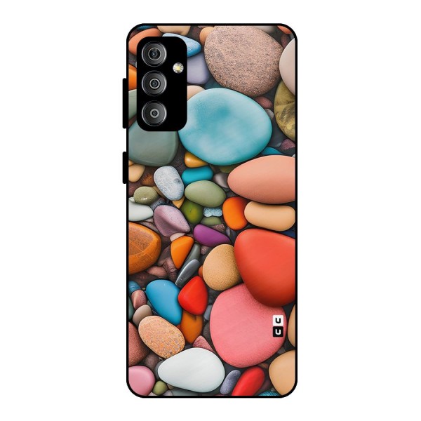 Colourful Stones Metal Back Case for Galaxy F23