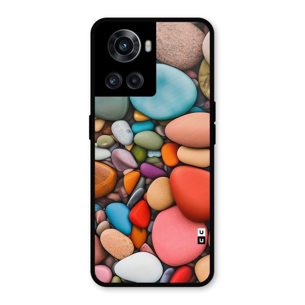 Colourful Stones Metal Back Case for OnePlus 10R