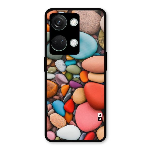Colourful Stones Metal Back Case for OnePlus Nord 3
