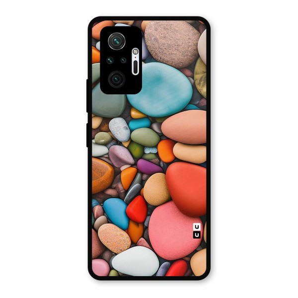 Colourful Stones Metal Back Case for Redmi Note 10 Pro Max