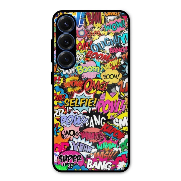 Comic Ringtone Metal Back Case for Galaxy S25